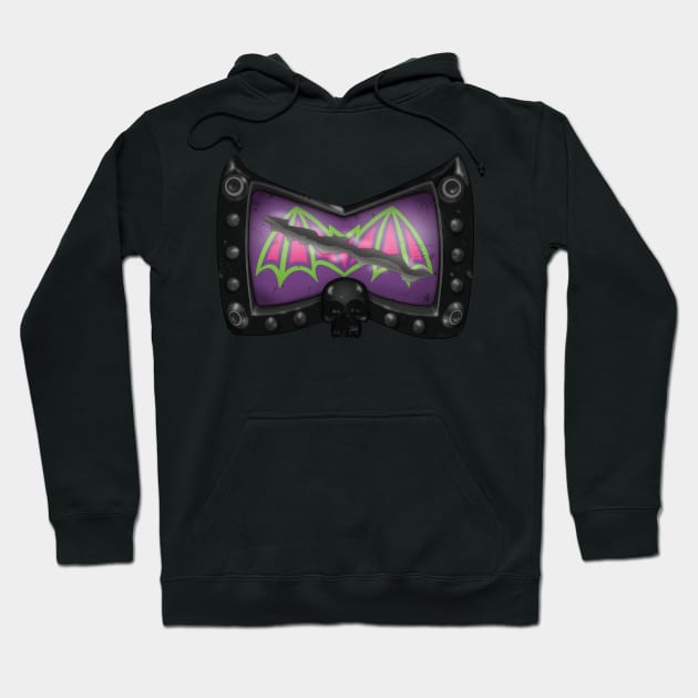 BATTLE ARMOR VILLAIN Hoodie by Skullpy